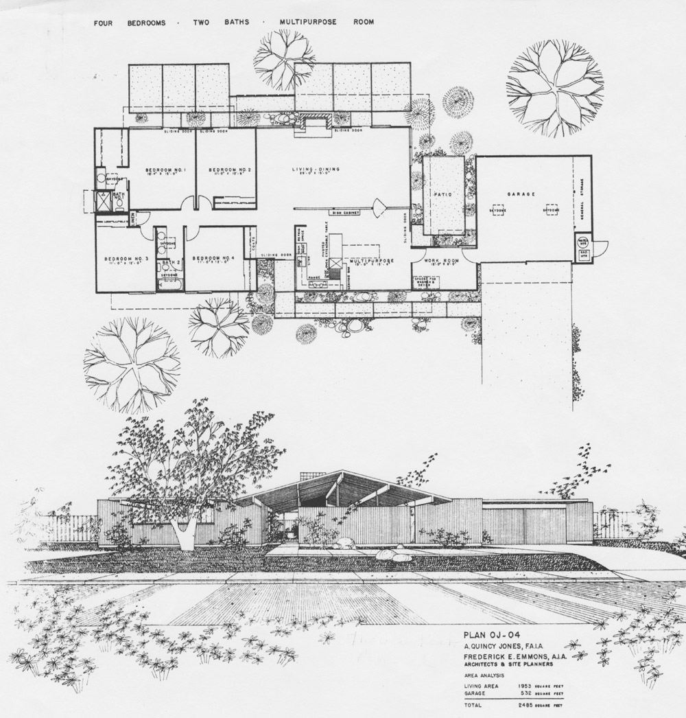 Eichler Floor Plans Fairhills Eichlersocaleichlersocal