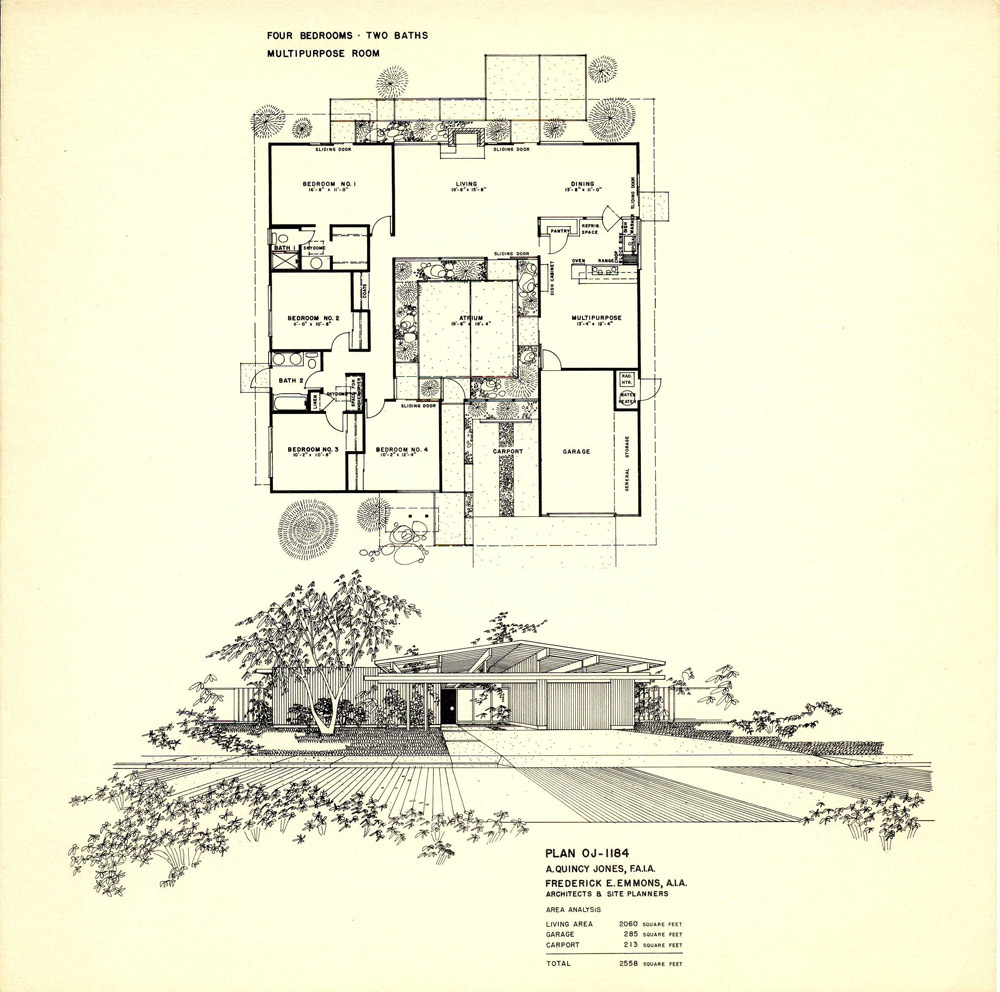 Eichler Floor Plans-